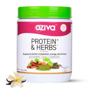 OZiva Protein & Herbs for Women  (Vanilla Almond) Shatavari